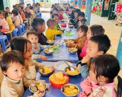 Tổ chức bữa ăn cho trẻ