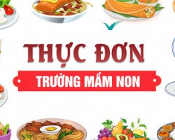 thực đơn tháng 5 năm 2026